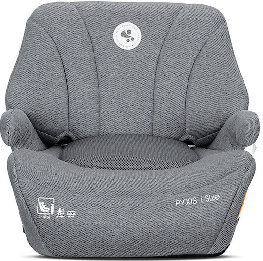 Lorelli Pyxis Baby Car Seat Booster i-Size with Isofix Grey 22-36 kg