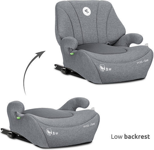 Lorelli Pyxis Baby Car Seat Booster i-Size with Isofix Grey 22-36 kg