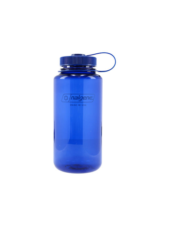 Nalgene Wide Mouth Wasserflasche 1000ml Blau