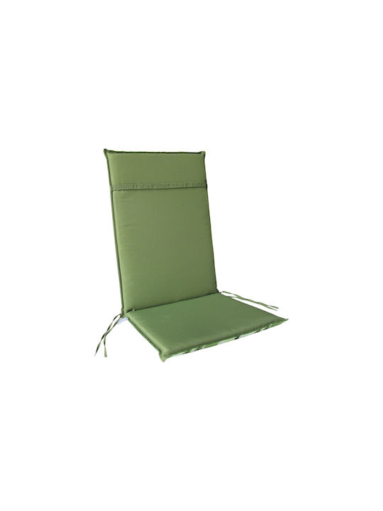 keleman Garden Chair Cushion with Backrest Olive Green 49x114cm