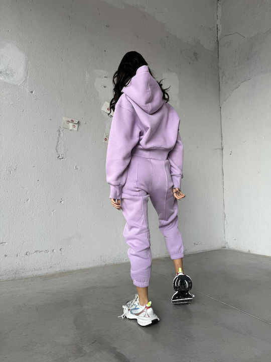 Jogginganzug Lila