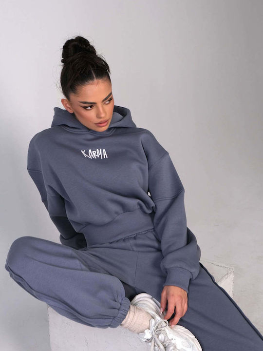 Sweatpants Set Misty Grey