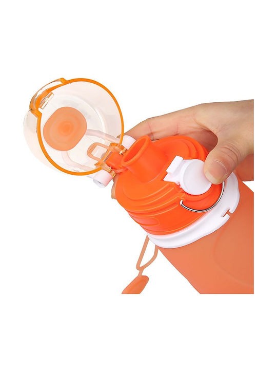 Alpin S5 Sticla de apa Plastic 750ml Portocaliu