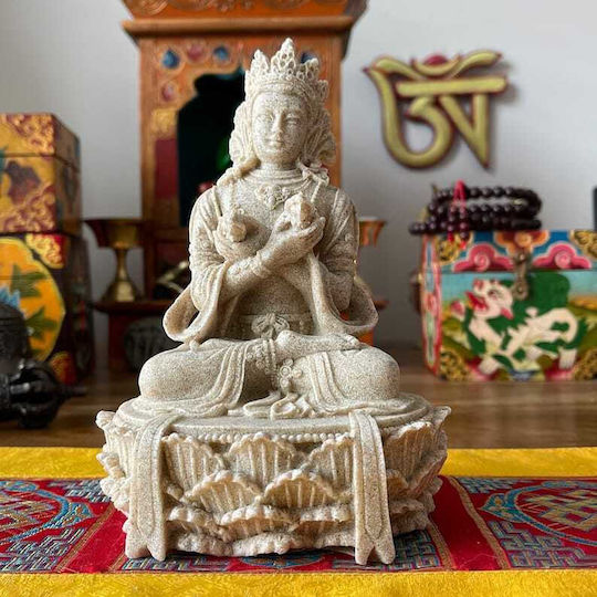 Decorative Buddha Statue Dorje Bell 17cm