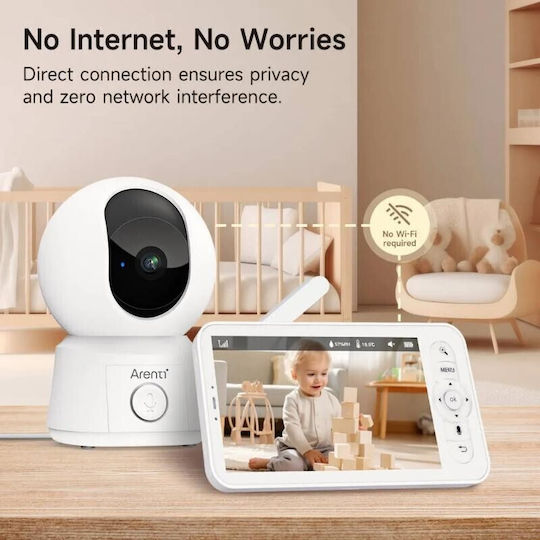 Arenti Ainanny B2 Arenti Baby Monitor , with Two-way Communication & Lullabies