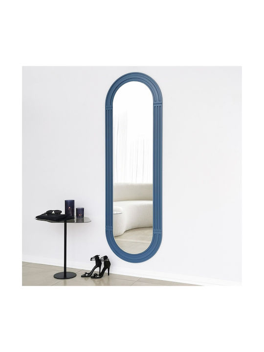 Καθρέπτης Με Στηριγμένο Στήριγμα- Μπλε55x170cm