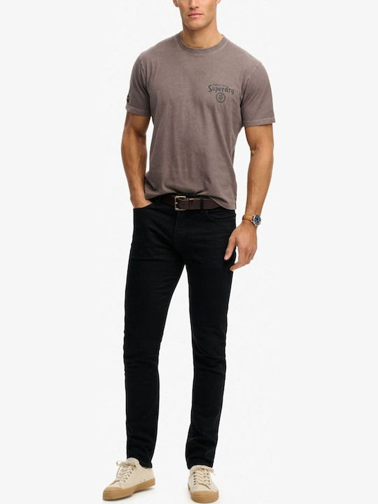 Ovin Tokyo Тениска Dark Pebble Grey
