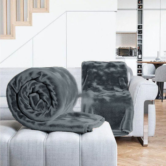 1+1 Gift Blanket Spanish Velvet Gabriella Williams Super King Dark Gray 3kg 220x240cm Blvl01-vldgrey 1+1 Gift Blanket Spanish Velvet Gabriella Williams Super King Dark Gray 3kg 220x240cm Blvl01-vldgrey