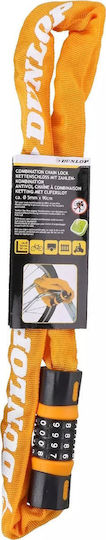 Dunlop 90см Заключване На Веригата За Велосипед С Комбинация