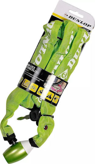 Dunlop 120cm Fahrradschloss Kette