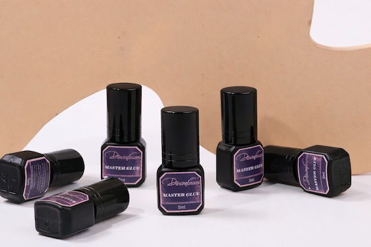 Adeziv Profesional Pentru Extensii de Gene Dancingswan Master Glue Uscare Rapidă Fixare Puternică 5ml