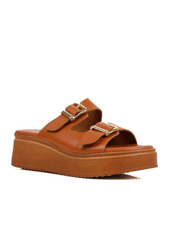 Ταμπά Flatforms Ανατομική Σόλα Διπλή Αγκράφα