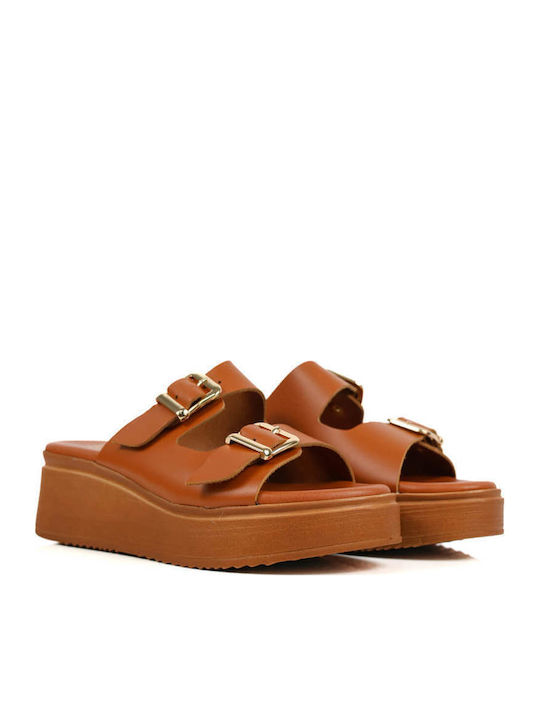 Ταμπά Flatforms Ανατομική Σόλα Διπλή Αγκράφα