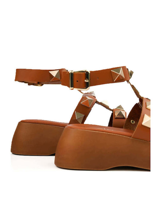 Ταμπά Flatforms Χρυσά Μεταλλικά Στοιχεία