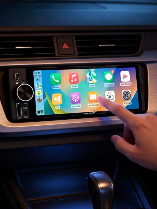 Мултимедия За Автомобил Carplay Android Auto Car Radio Kruger&matz Km2016