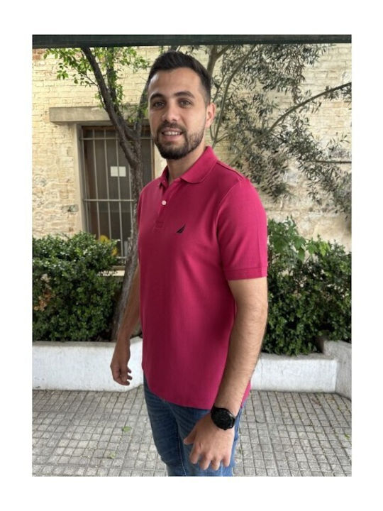 Polo T-shirt Deep Fuschia N1CR0110-804