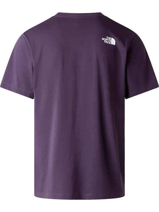 T-shirt Μωβ