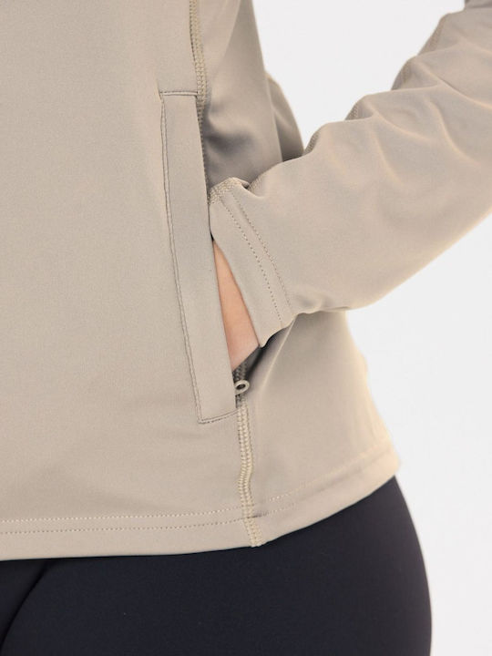Women's Blouse with Zipper Black