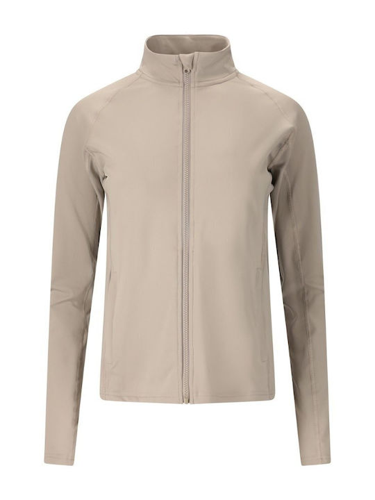 Women's Blouse with Zipper Black
