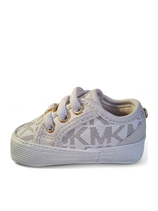 Michael Kors Βρεφικά Sneakers Αγκαλιάς Μπεζ