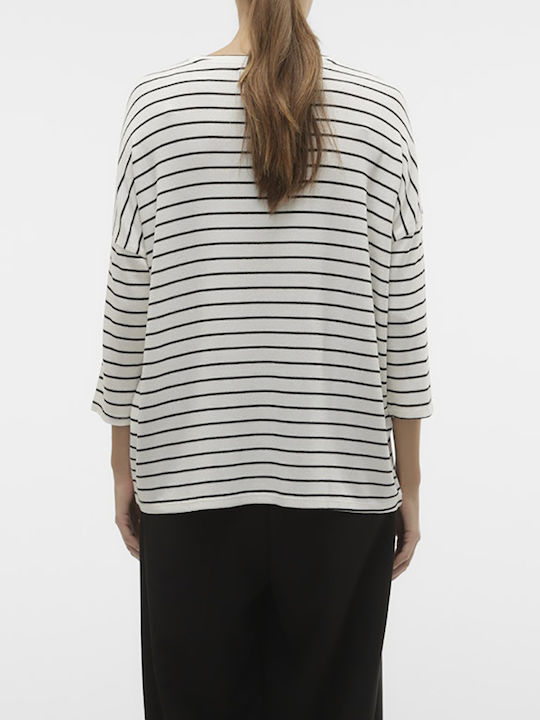 Vero Moda Boo Πουλόβερ Snow White, Black