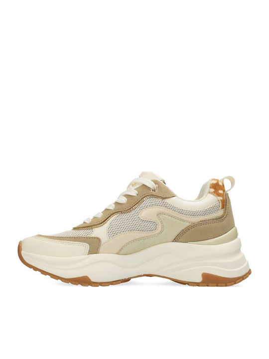 Damen Sneakers Beige