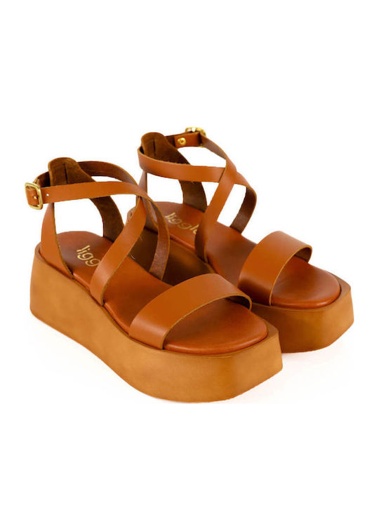 Ταμπά Flatforms Χιαστί Λουριά Στο Πέλμα
