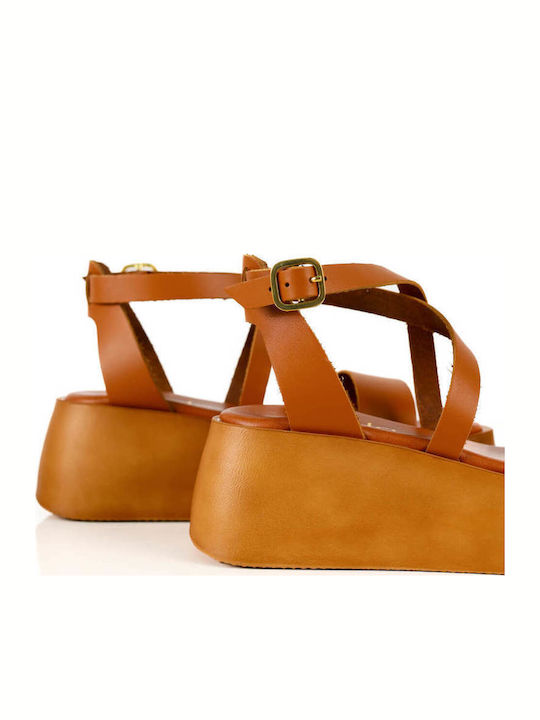Ταμπά Flatforms Χιαστί Λουριά Στο Πέλμα