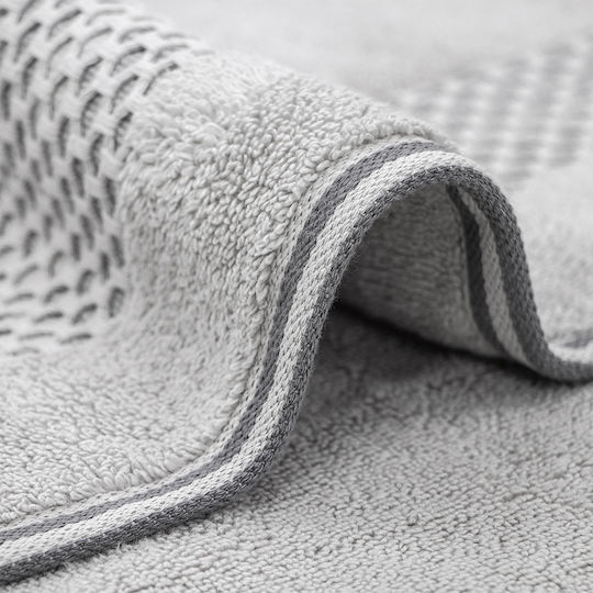 Lino Home Кърпа за ръце Igalo 30x50см. Silver Тегло 600гр/кв.м