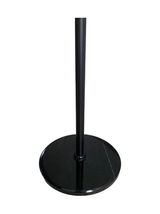 keleman Καλόγερος Μεταλλικός Μαύρος 179cm