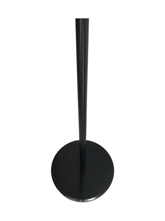 keleman Καλόγερος Μεταλλικός Μαύρος 179cm