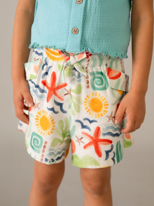 Kids Shorts Bermudas Fabric Multicolour