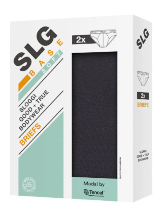 Men's Slips Black 2Pack