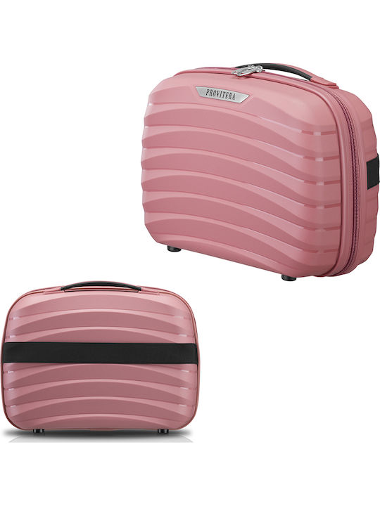 Provitera Reisekoffer Hartschalen Pink mit 4 Räder Set 4Stück