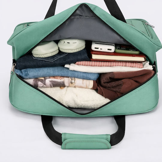 Sack Voyage Green Fabric L55xW22xH38cm