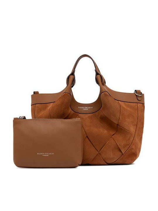 Leather Women's Bag Handbag Brown