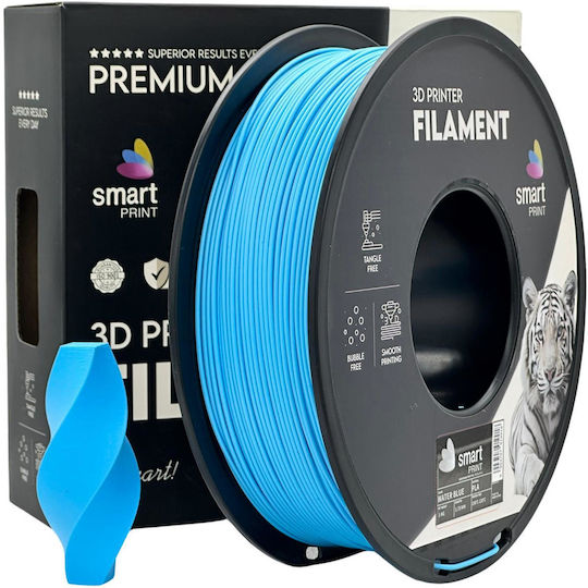 PLA 3D Printer Filament 1.75mm Blue 1kg 1τμχ (Spool)