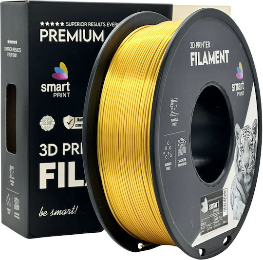 PLA Filament imprimantă 3D 1.75mm glossy gold 1kg