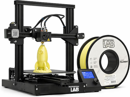 Filament Pentru Imprimante 3D PLA 1.75mm Galben Pastel 1kg 1 Bucată Bobină