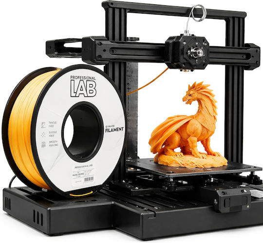 Filament Pentru Imprimante 3D PLA 1.75mm Portocaliu Pastel 1kg 1 Bucată Bobină