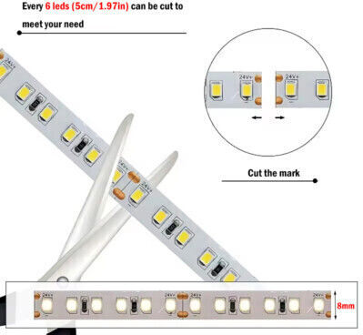 LED Лента 24V 5м с Захранване
