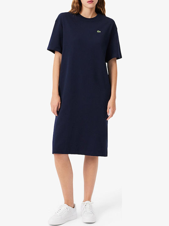 Lacoste Φόρεμα All day Navy Μπλε