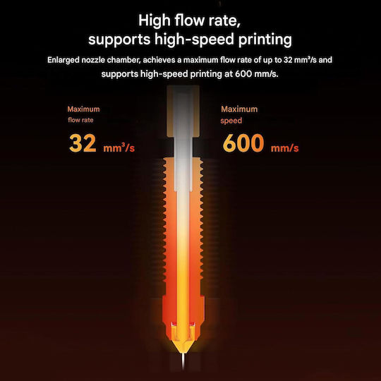 Kit Cap Printare Hotend Imprimantă 3D Creality K1 Max K1 K1 Se K1c Încălzitor Ceramic Suportă Până La 300 °c Viteză Mare De Printare Până La 600 Mm S