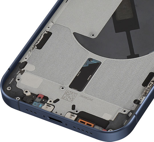 Clappio Capac Baterie iPhone 15 Pro Șasiu Preasamblat Modul Magsafe Albastru