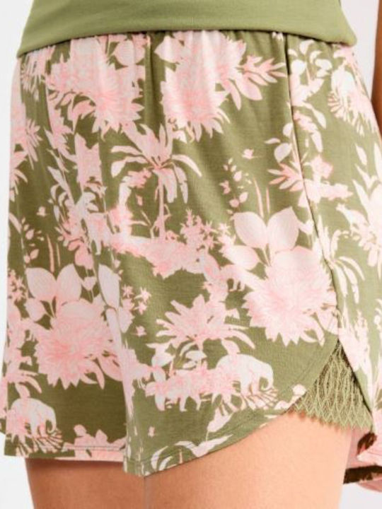 Triumph Winter Women's Pyjama Shorts Khaki Aura Spotlight