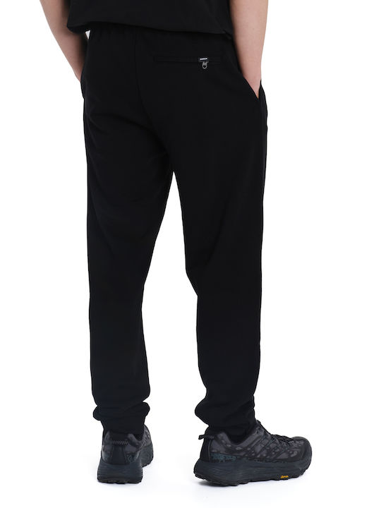 Sweatpants With Elastic Black
