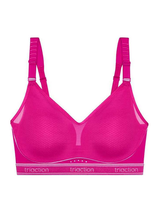 Triaction Cardio Fuchsia Athletic Bra without Underwire