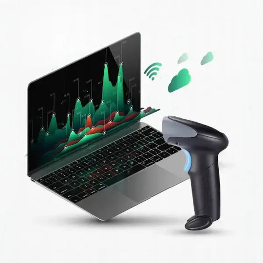 Zenwire Handheld-Scanner Verkabelt mit Lesbarkeit 1D Barcodes