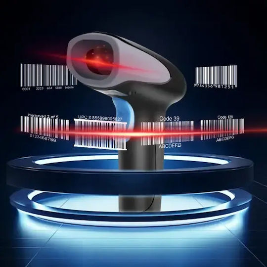 Zenwire Handheld-Scanner Verkabelt mit Lesbarkeit 1D Barcodes