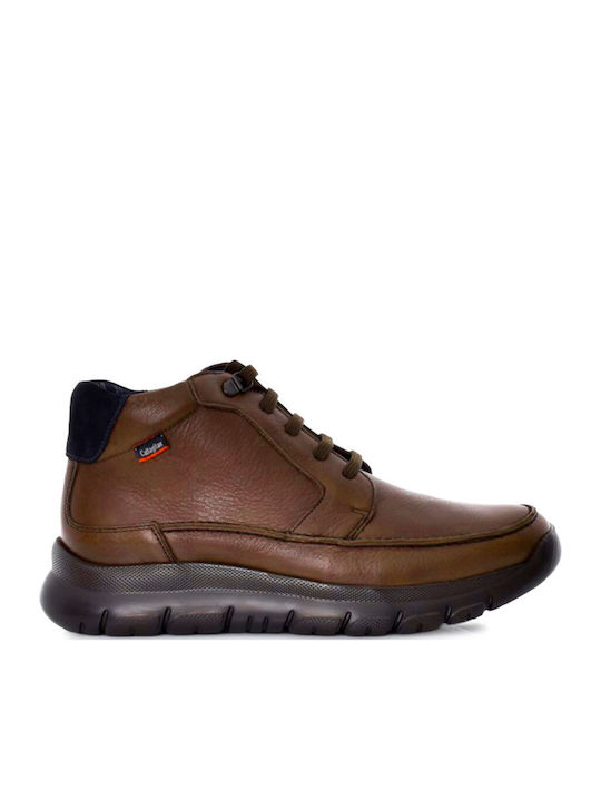 Leather Brown Men's Boots